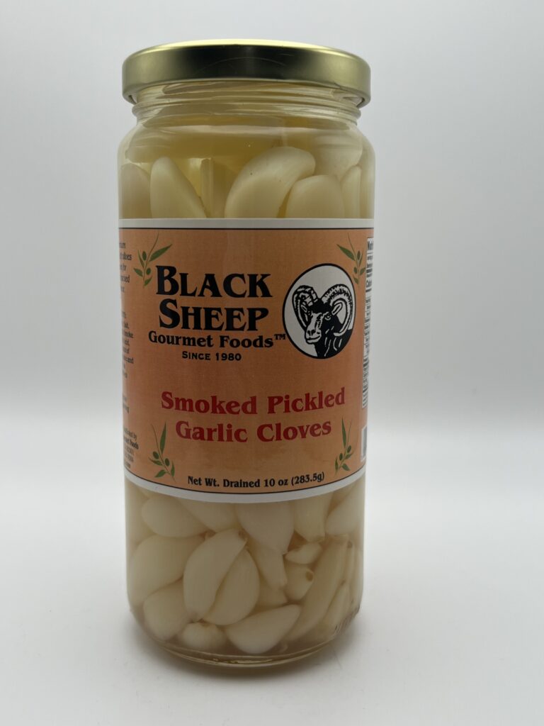 10oz Smoked Pickled Garlic Cloves